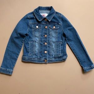 Justice Girls button up Jean denim Jacket
